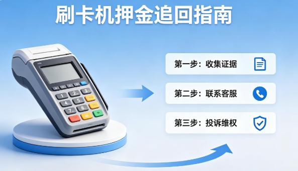  随行付POS机三步教你怎么把押金要回来